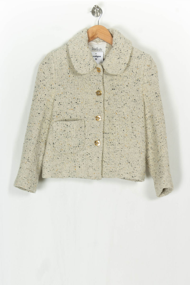 Veste Beige - Taille S/36 de la marque ba&amp;sh | PARAD124068 - Vendu par Paradigme - Image 2