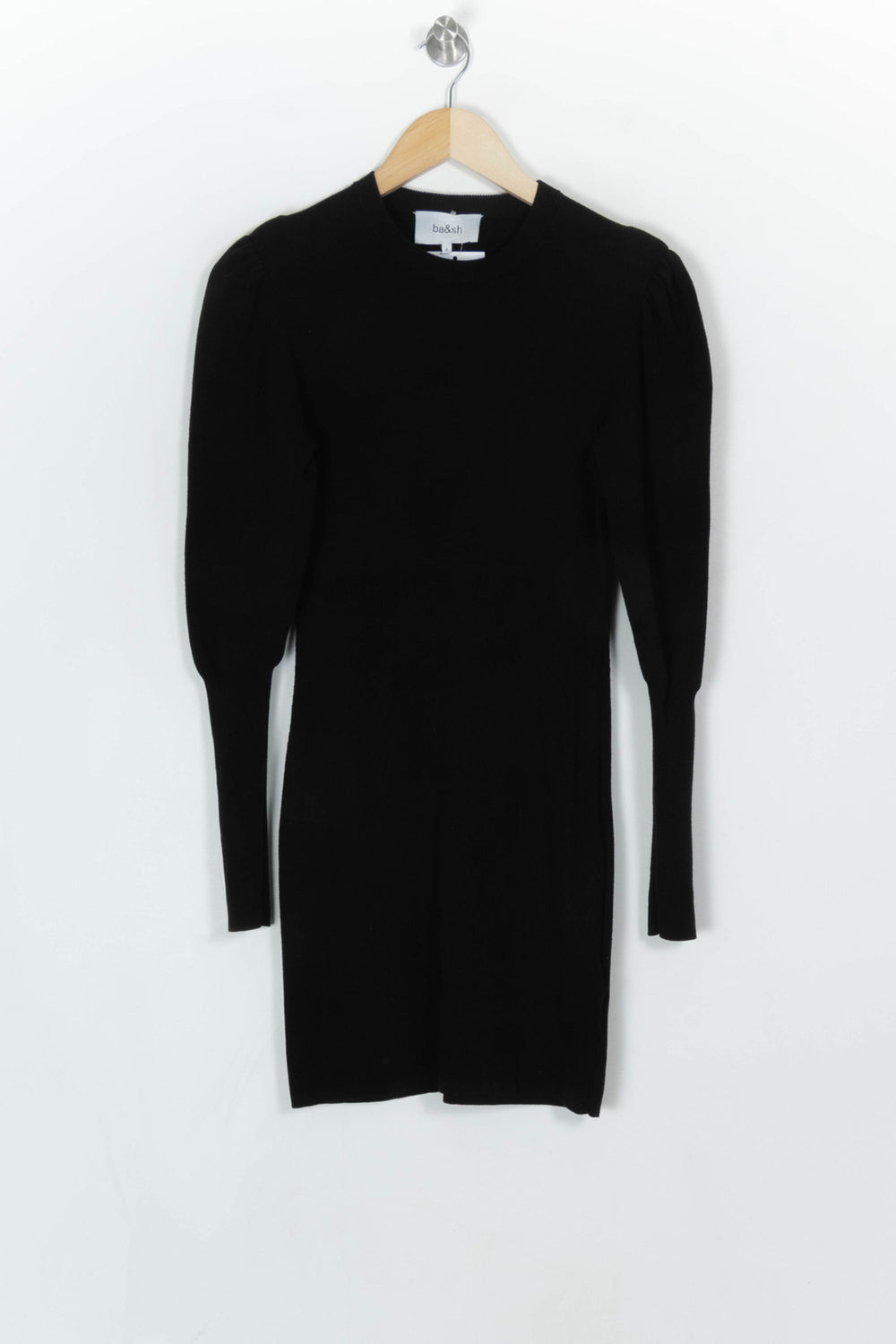Robe Pull Noire - Taille XS/34 de la marque ba&sh | PARAD124070 - Vendu par Paradigme - Image 2