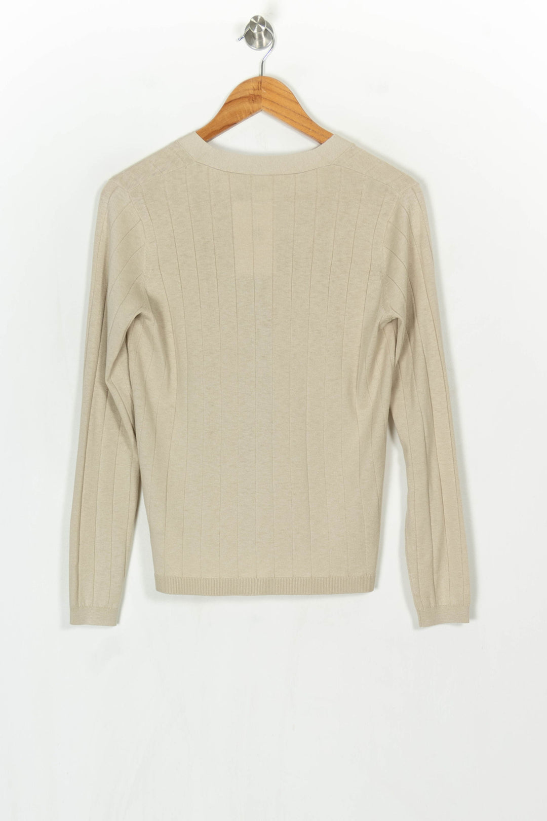 Cardigan Beige - Taille XS/34 de la marque Max Mara | PARAD124073 - Vendu par Paradigme - Image 5