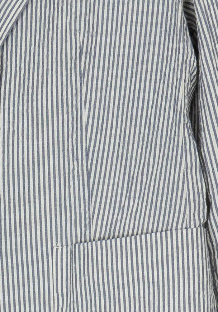 Blazer Bleu et Blanc - Taille XS/34 de la marque Weekend Max Mara | PARAD124077 - Vendu par Paradigme - Image 3