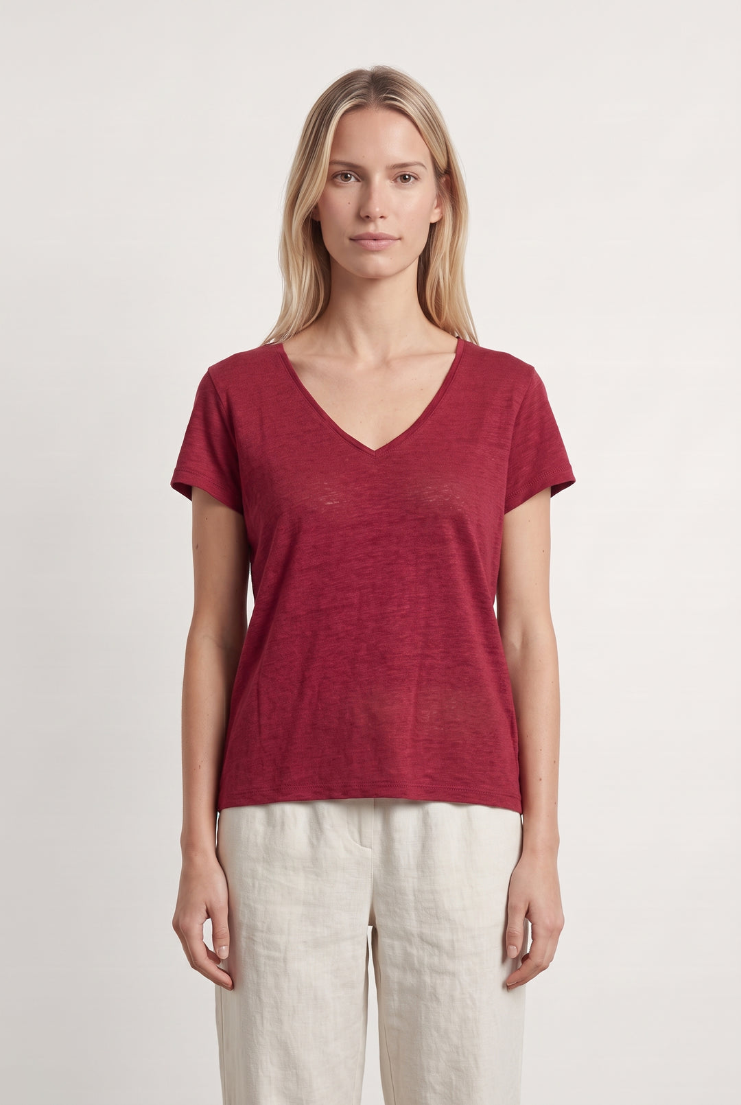 T-Shirt Rose - Taille M/38 de la marque IKKS | PARAD124078 - Vendu par Paradigme - Image 1