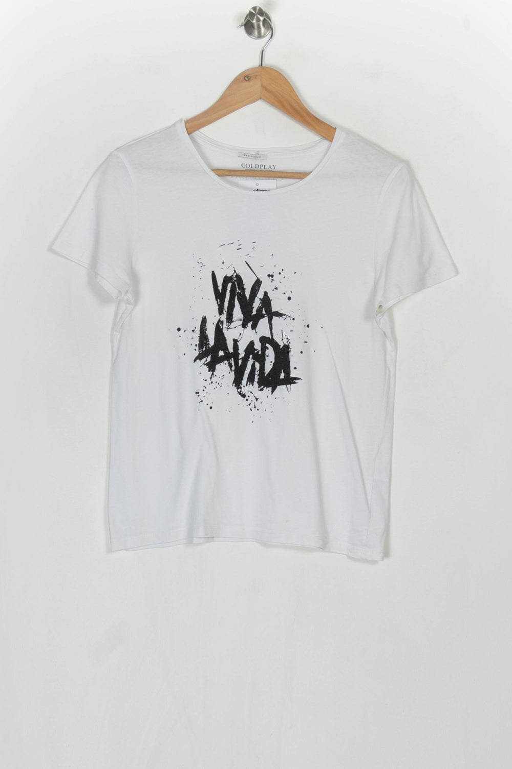 Tee-shirt Blanc et Noir - Taille M/38 de la marque IKKS | PARAD124080 - Vendu par Paradigme - Image 2