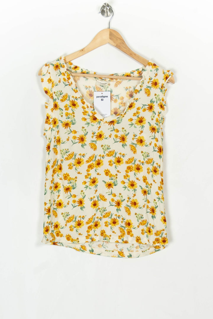 Blouse Écrue et Jaune - Taille L/40 de la marque Grace &amp; Mila | PARAD124083 - Vendu par Paradigme - Image 2