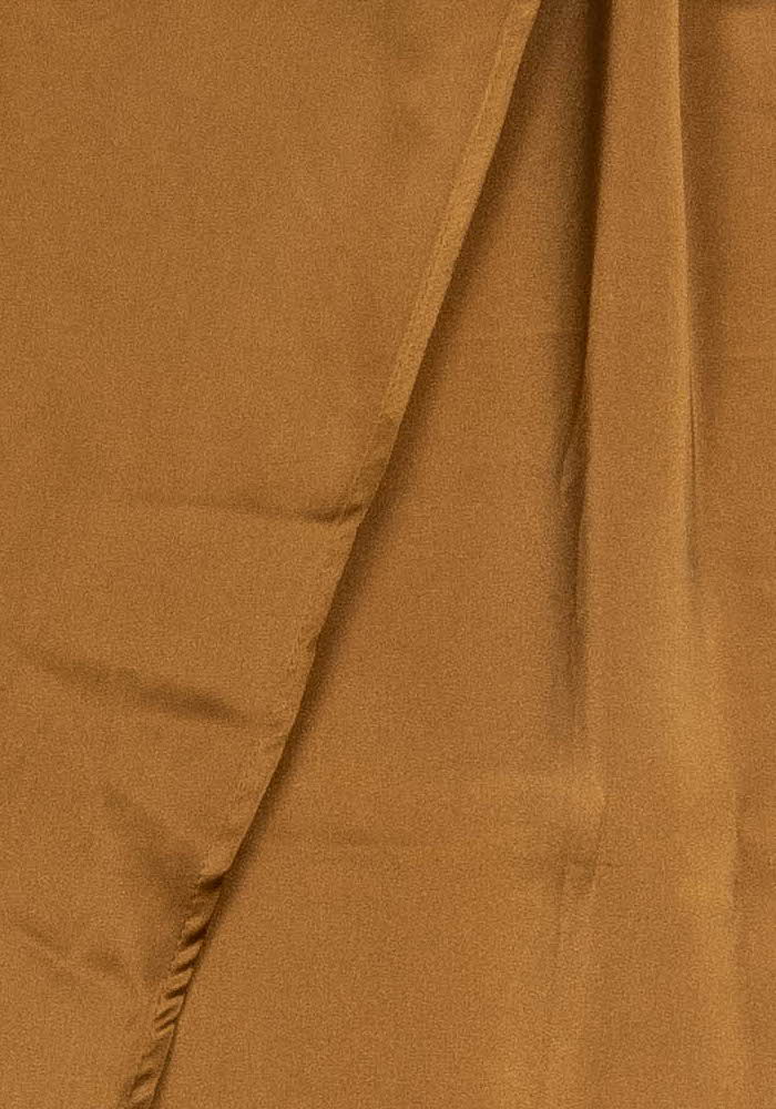 Jupe Portefeuille Marron - Taille L/40 de la marque La Redoute Collections | PARAD124087 - Vendu par Paradigme - Image 3