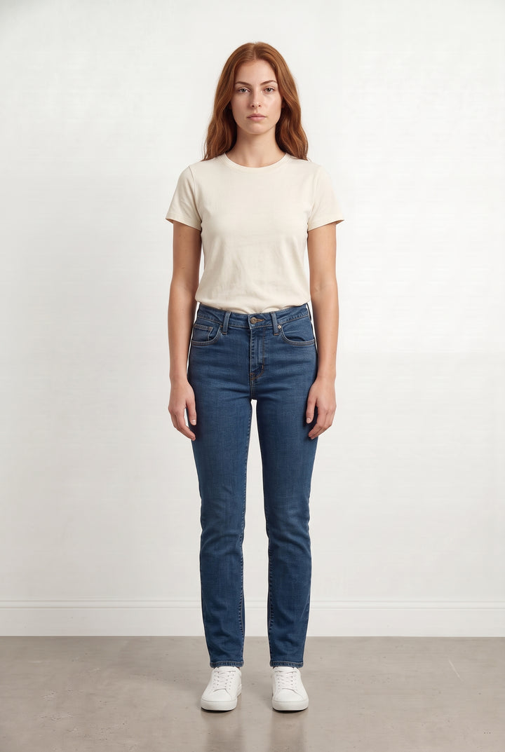 Jean Slim Bleu foncé - Taille M/38 de la marque Levi&