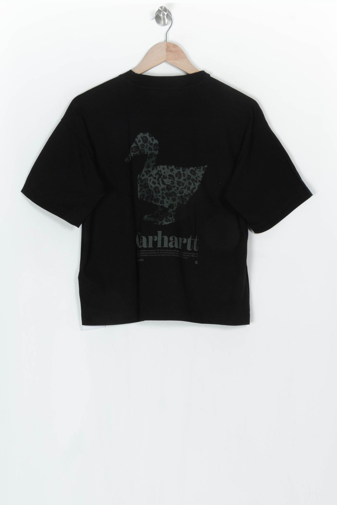 Tee-Shirt Noir - Taille S/36 de la marque Carhartt | PARAD124093 - Vendu par Paradigme - Image 5
