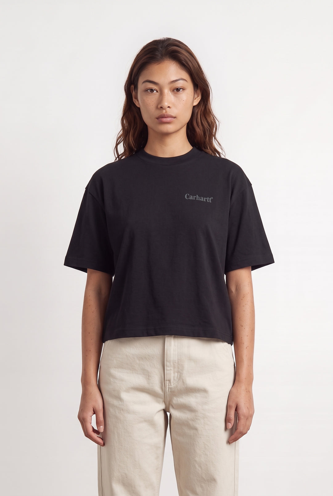 Tee-Shirt Noir - Taille S/36 de la marque Carhartt | PARAD124093 - Vendu par Paradigme - Image 1