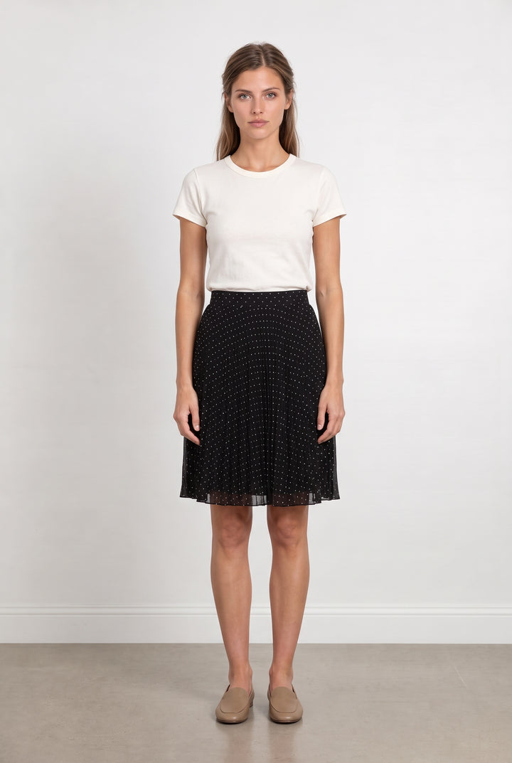 Jupe Plissée Noire - Taille M/38 de la marque Sézane | PARAD124100 - Vendu par Paradigme - Image 1