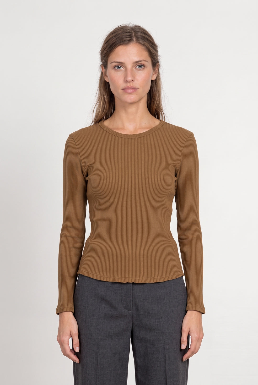 Pull Marron - Taille S/36 de la marque Rosaé Paris | PARAD124102 - Vendu par Paradigme - Image 1
