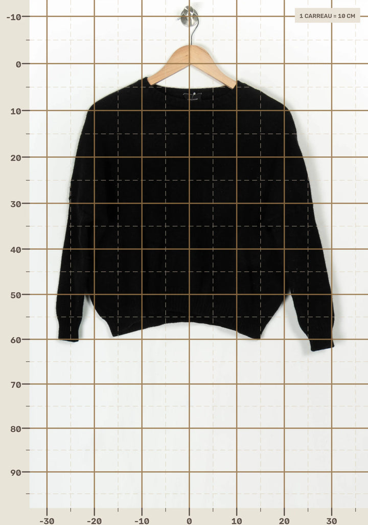 Pull Noir - Taille L/40 de la marque Longchamp | PARAD124105 - Vendu par Paradigme - Image 4