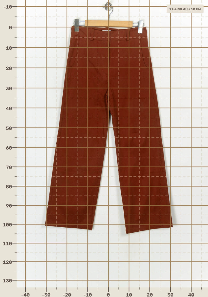 Pantalon Marron - Taille M/38 de la marque Valentine Gauthier | PARAD124108 - Vendu par Paradigme - Image 4