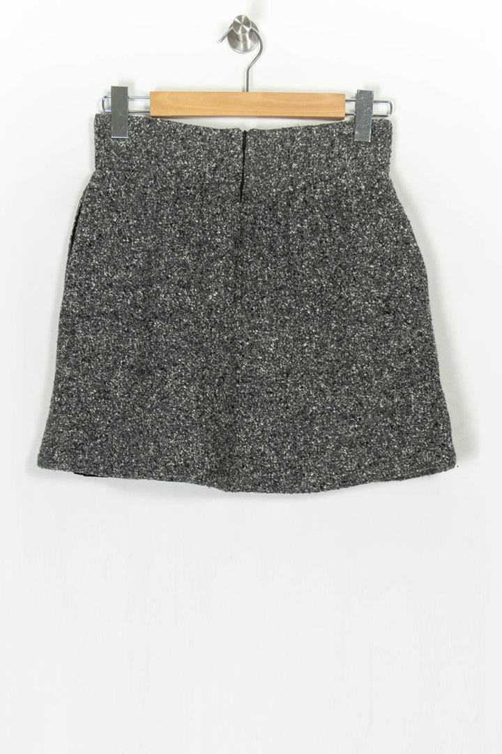 Jupe Midi Grise - Taille M/38 de la marque Rosaé Paris | PARAD124110 - Vendu par Paradigme - Image 5