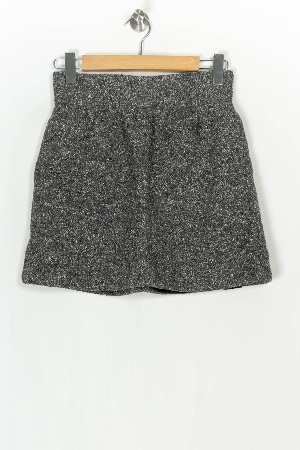 Jupe Midi Grise - Taille M/38 de la marque Rosaé Paris | PARAD124110 - Vendu par Paradigme - Image 2