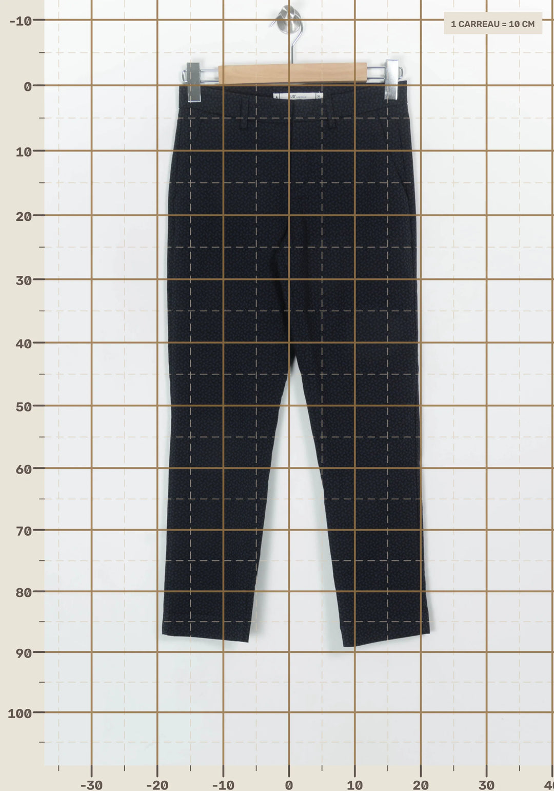 Pantalon Bleu Marine - Taille S/36 de la marque Sud express | PARAD124111 - Vendu par Paradigme - Image 4