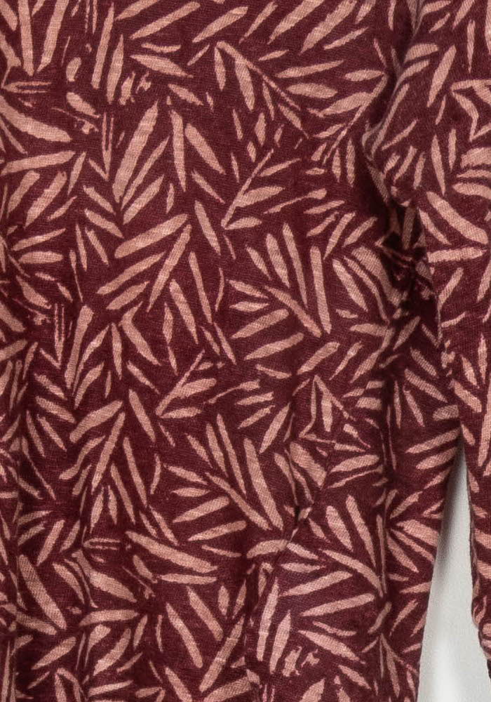 Tee-shirt Bordeaux et Rose - Taille S/36 de la marque Sud express | PARAD124113 - Vendu par Paradigme - Image 3