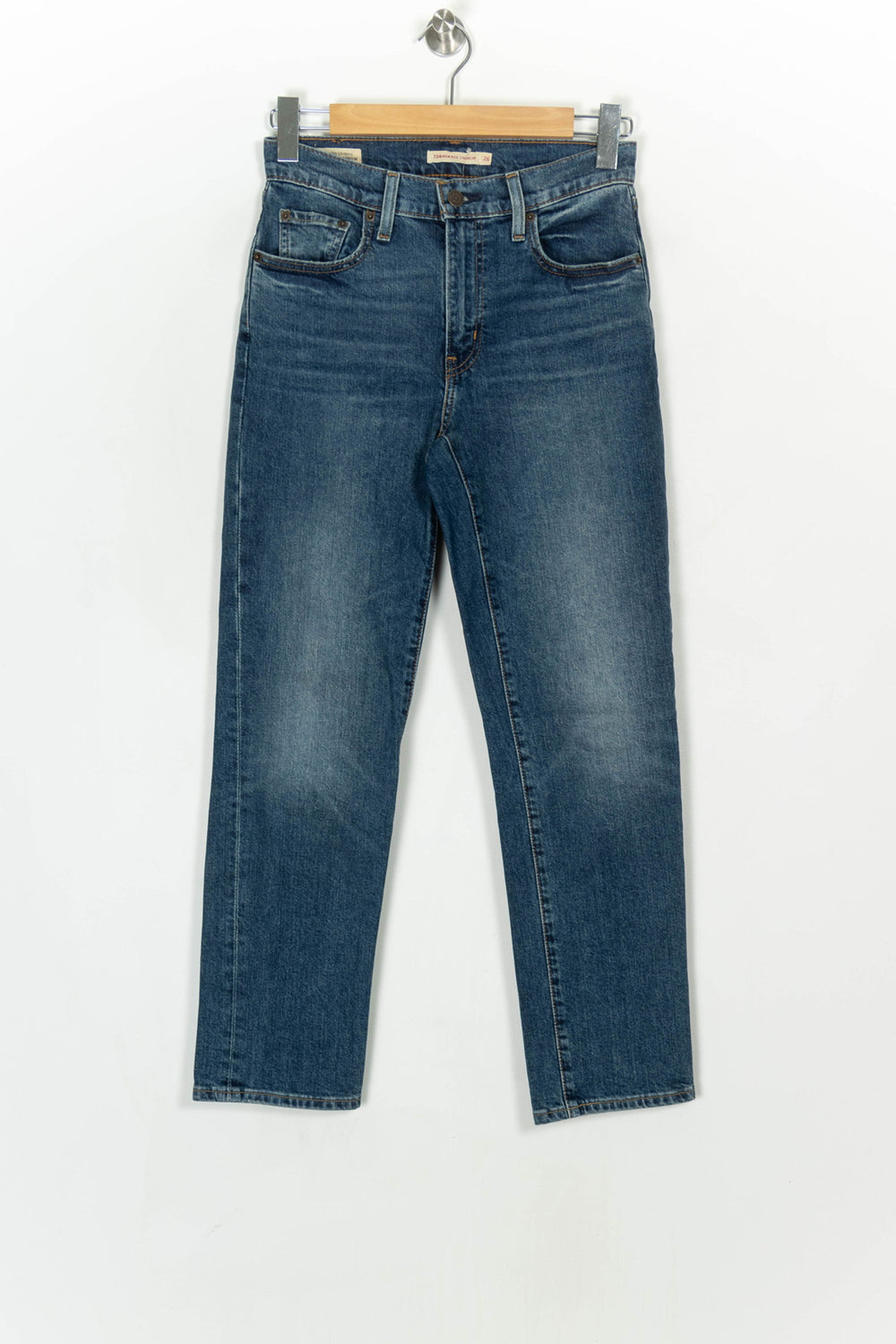 Jean Slim Bleu - Taille S/36 de la marque Levi's | PARAD124116 - Vendu par Paradigme - Image 2