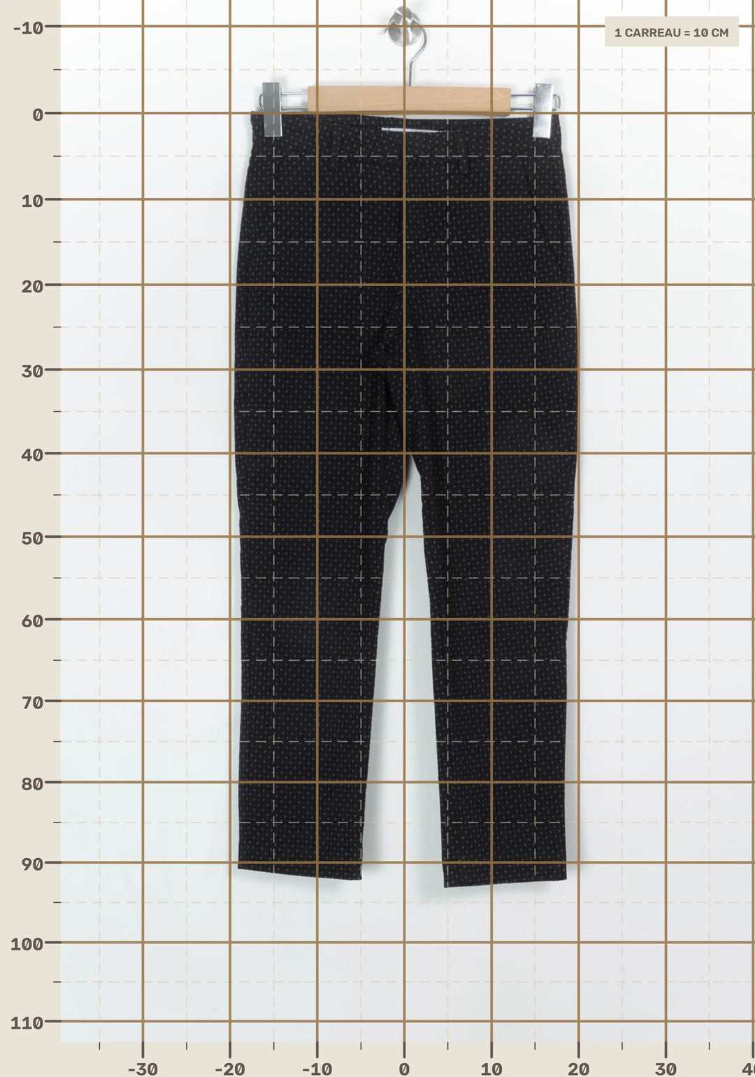 Pantalon Noir - Taille S/36 de la marque Sud express | PARAD124117 - Vendu par Paradigme - Image 4