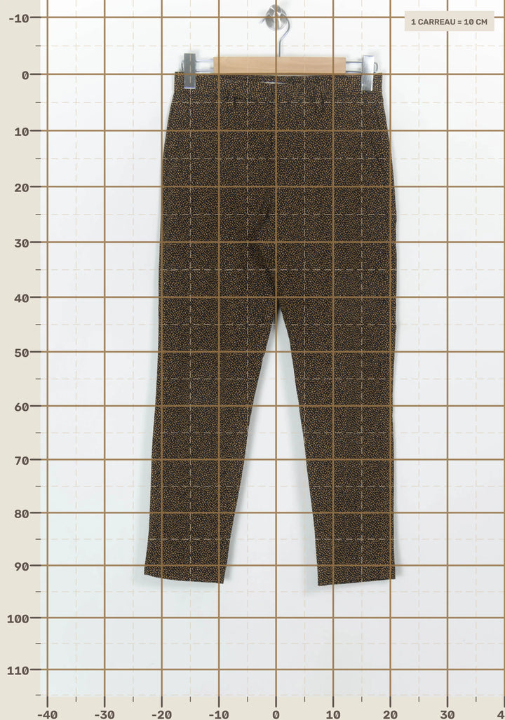 Pantalon Noir et Jaune - Taille S/36 de la marque Sud express | PARAD124118 - Vendu par Paradigme - Image 4