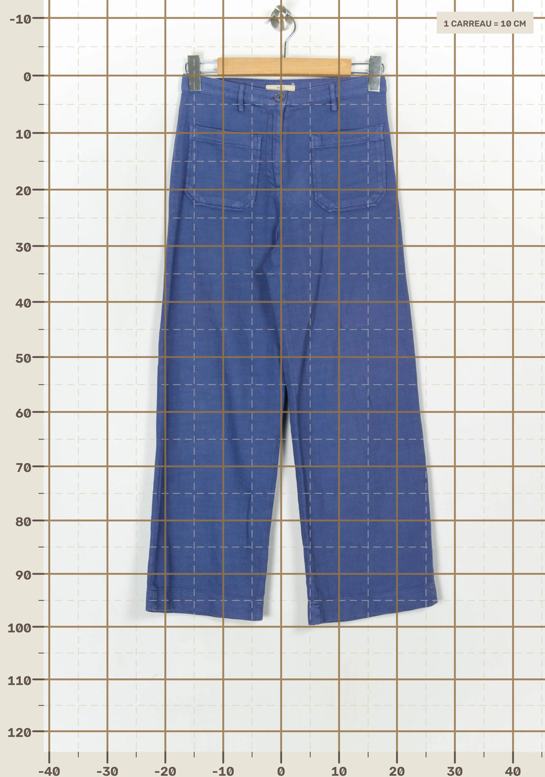 Pantalon Violet - Taille S/36 de la marque Sessùn | PARAD124119 - Vendu par Paradigme - Image 4