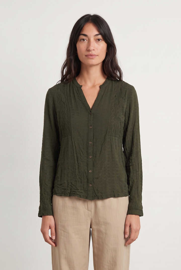 Gilet Vert sombre - Taille S/36 de la marque One Step | PARAD124124 - Vendu par Paradigme - Image 1