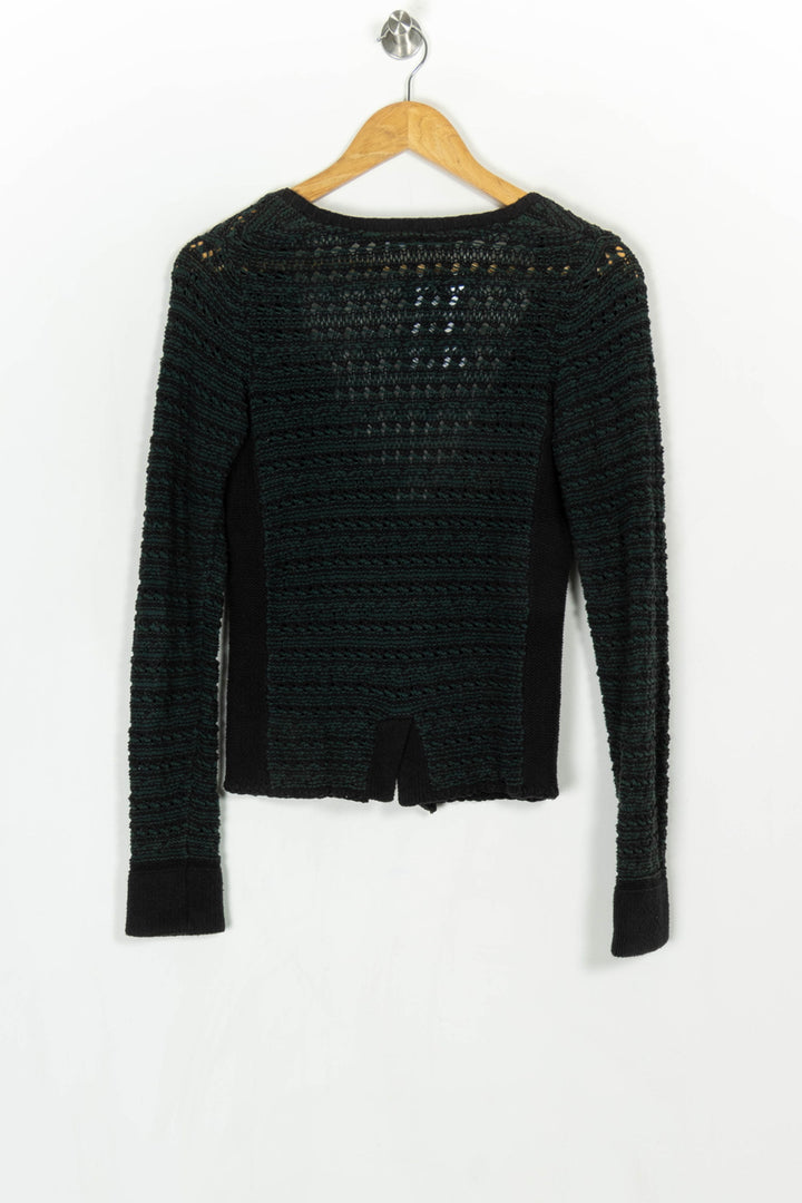 Cardigan Vert et Noir - Taille S/36 de la marque Comptoir des Cotonniers | PARAD124125 - Vendu par Paradigme - Image 5