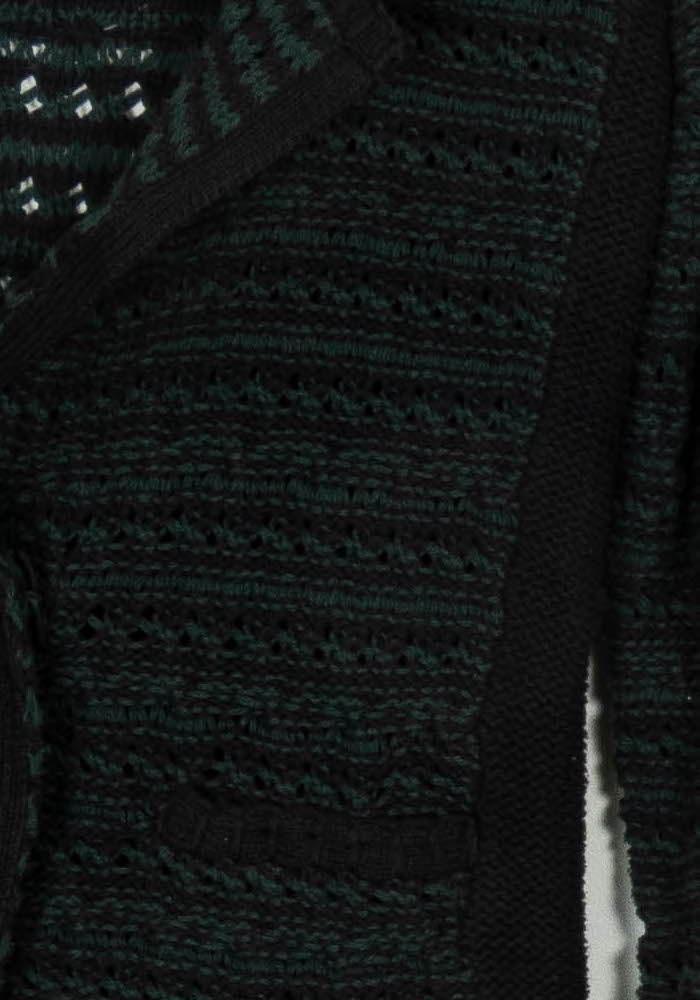 Cardigan Vert et Noir - Taille S/36 de la marque Comptoir des Cotonniers | PARAD124125 - Vendu par Paradigme - Image 3