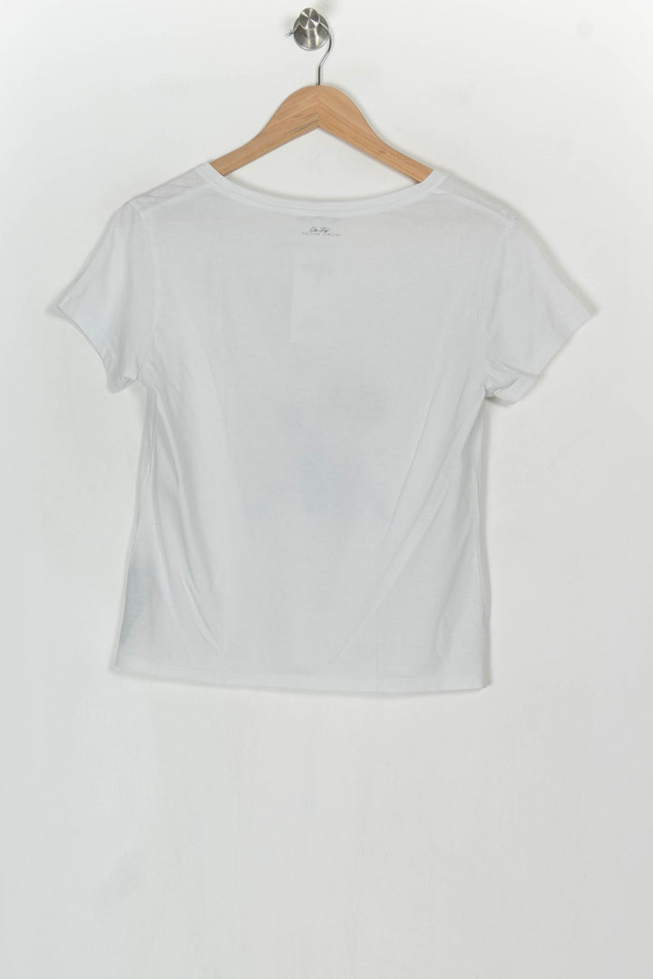 Tee-shirt Blanc et Bleu - Taille M/38 de la marque One Step | PARAD124126 - Vendu par Paradigme - Image 5