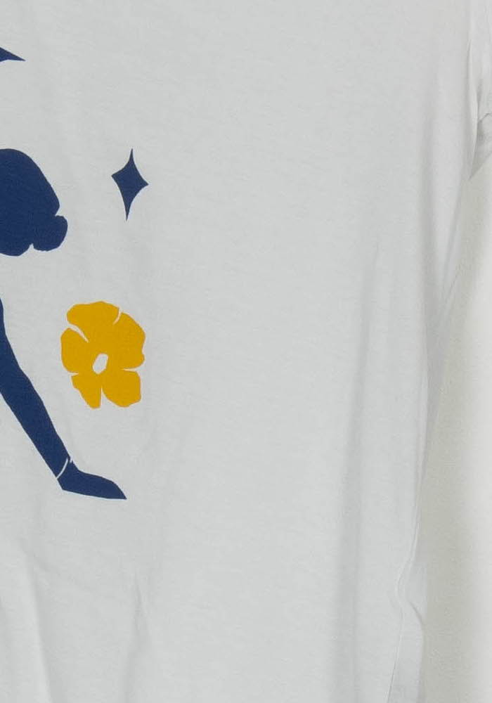 Tee-shirt Blanc et Bleu - Taille M/38 de la marque One Step | PARAD124126 - Vendu par Paradigme - Image 3
