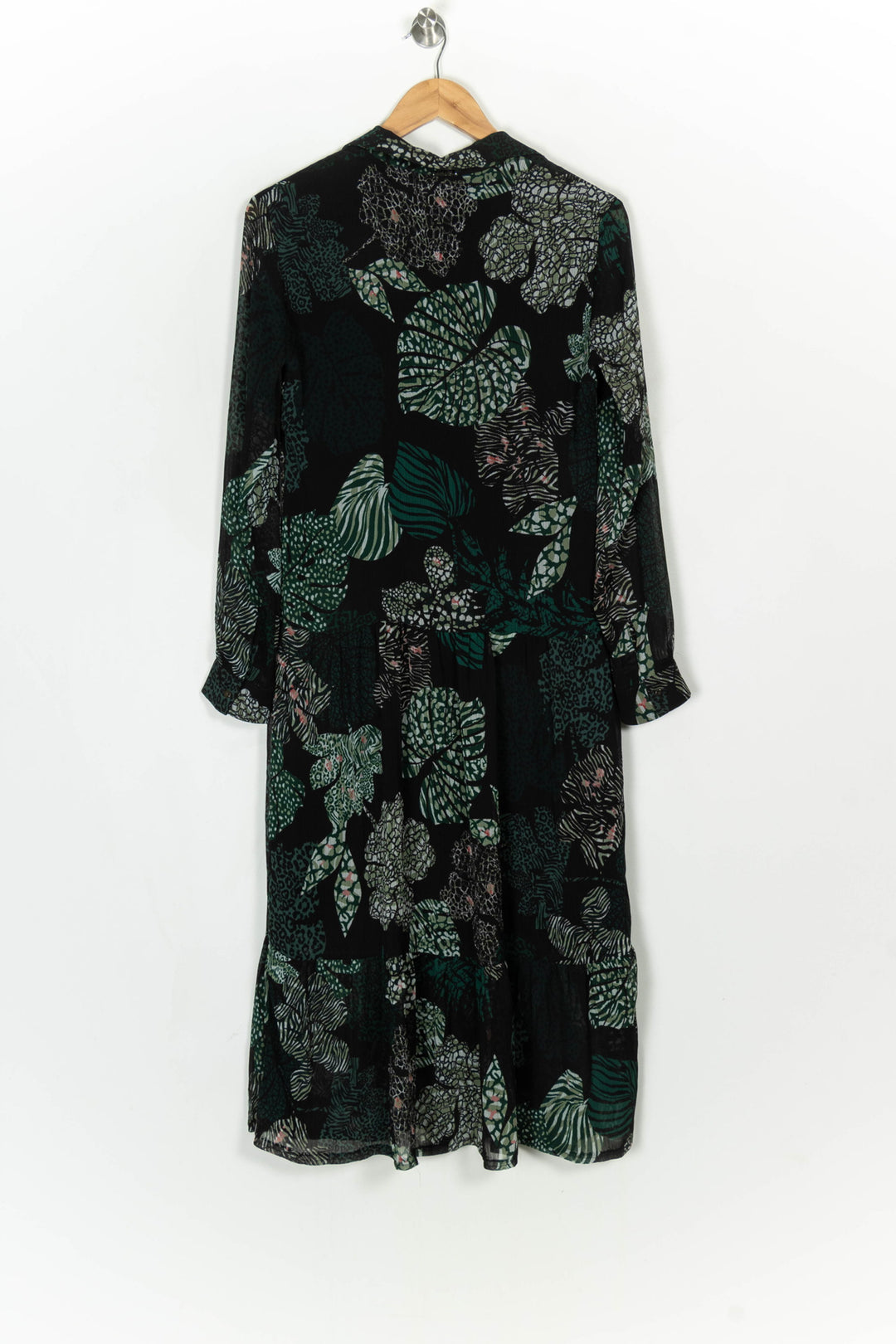 Robe Longue Noire et Verte - Taille S/36 de la marque One Step | PARAD124128 - Vendu par Paradigme - Image 5
