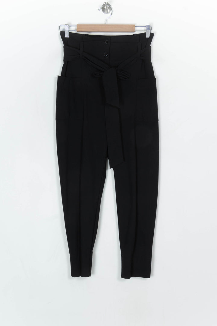 Pantalon Noir - Taille M/38 de la marque Indies | PARAD124129 - Vendu par Paradigme - Image 2