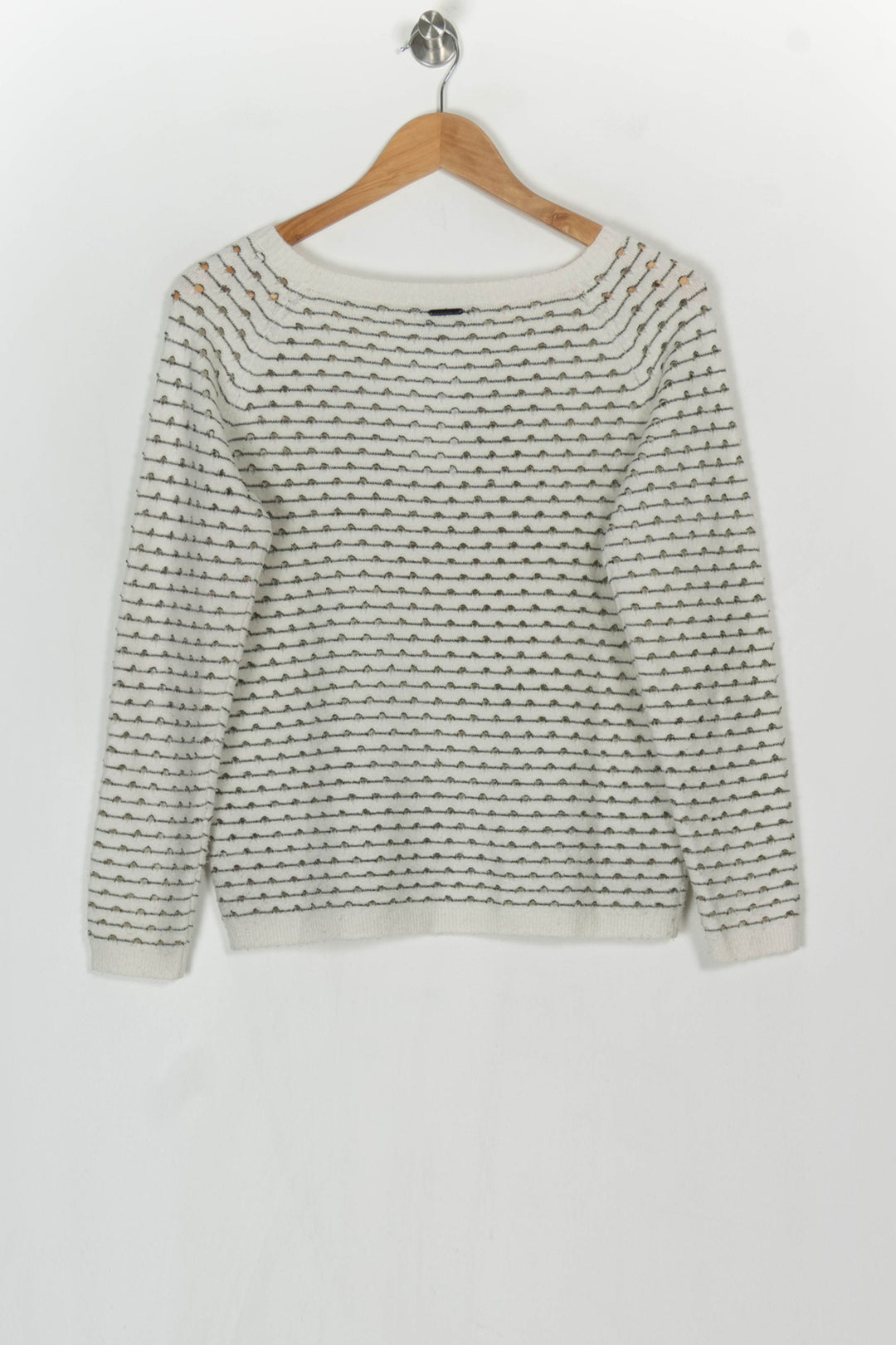 Pull Écru et Gris - Taille S/36 de la marque One Step | PARAD124137 - Vendu par Paradigme - Image 5
