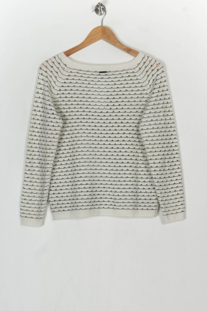 Pull Écru et Gris - Taille S/36 de la marque One Step | PARAD124137 - Vendu par Paradigme - Image 5