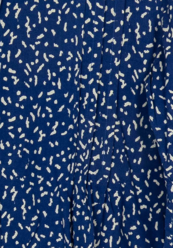 Chemisier Bleu et Blanc - Taille XL/42 de la marque La Fée Maraboutée | PARAD124140 - Vendu par Paradigme - Image 3
