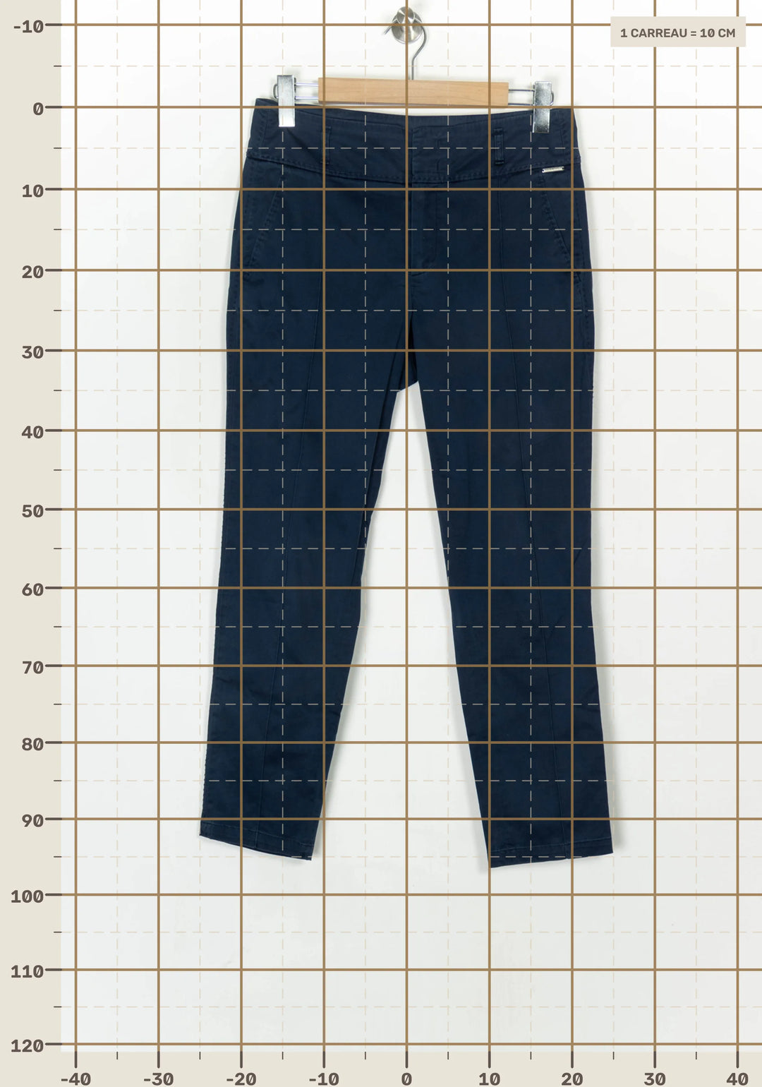 Pantalon Bleu Marine - Taille L/40 de la marque One Step | PARAD124143 - Vendu par Paradigme - Image 4