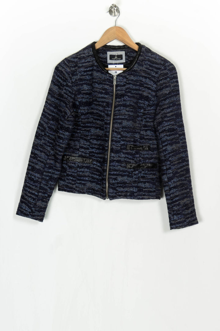 Veste Noire et Bleue - Taille M/38 de la marque One Step | PARAD124154 - Vendu par Paradigme - Image 2