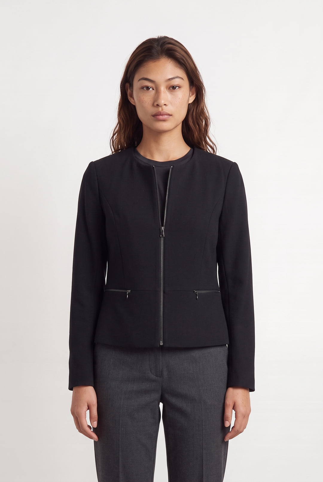 Veste Noire - Taille M/38 de la marque ZAPA | PARAD124156 - Vendu par Paradigme - Image 1
