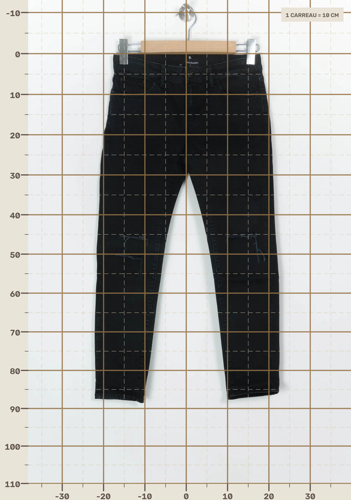 Jean Noir - Taille M/38 de la marque The Kooples | PARAD124157 - Vendu par Paradigme - Image 4