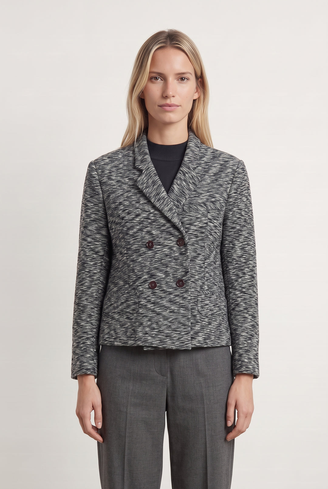 Veste Grise et Blanche - Taille M/38 de la marque Paul &amp; Joe Sister | PARAD124159 - Vendu par Paradigme - Image 1