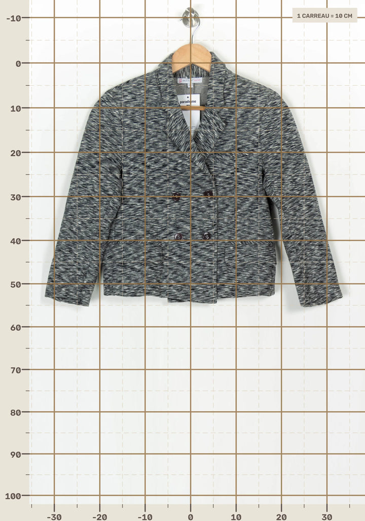 Veste Grise et Blanche - Taille M/38 de la marque Paul &amp; Joe Sister | PARAD124159 - Vendu par Paradigme - Image 4