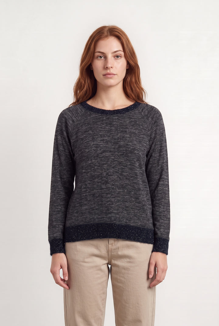 Pull Gris et Noir - Taille S/36 de la marque Vanessa Bruno - Athé | PARAD124167 - Vendu par Paradigme - Image 1