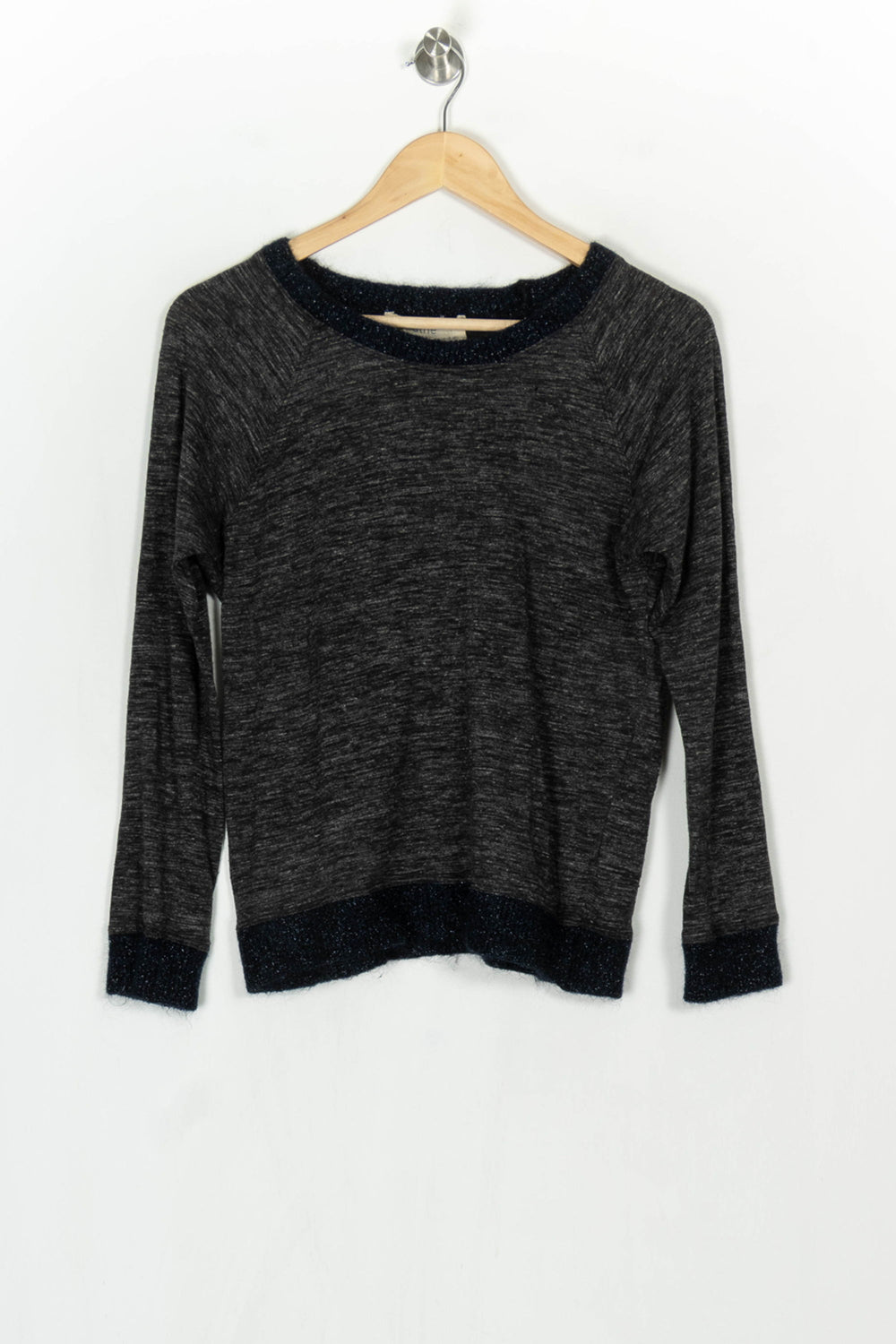 Pull Gris et Noir - Taille S/36 de la marque Vanessa Bruno - Athé | PARAD124167 - Vendu par Paradigme - Image 2