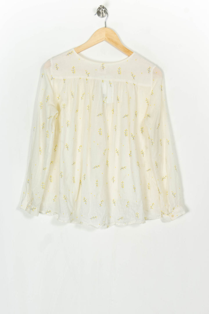Blouse Écrue - Taille S/36 de la marque Des petits hauts | PARAD124171 - Vendu par Paradigme - Image 5