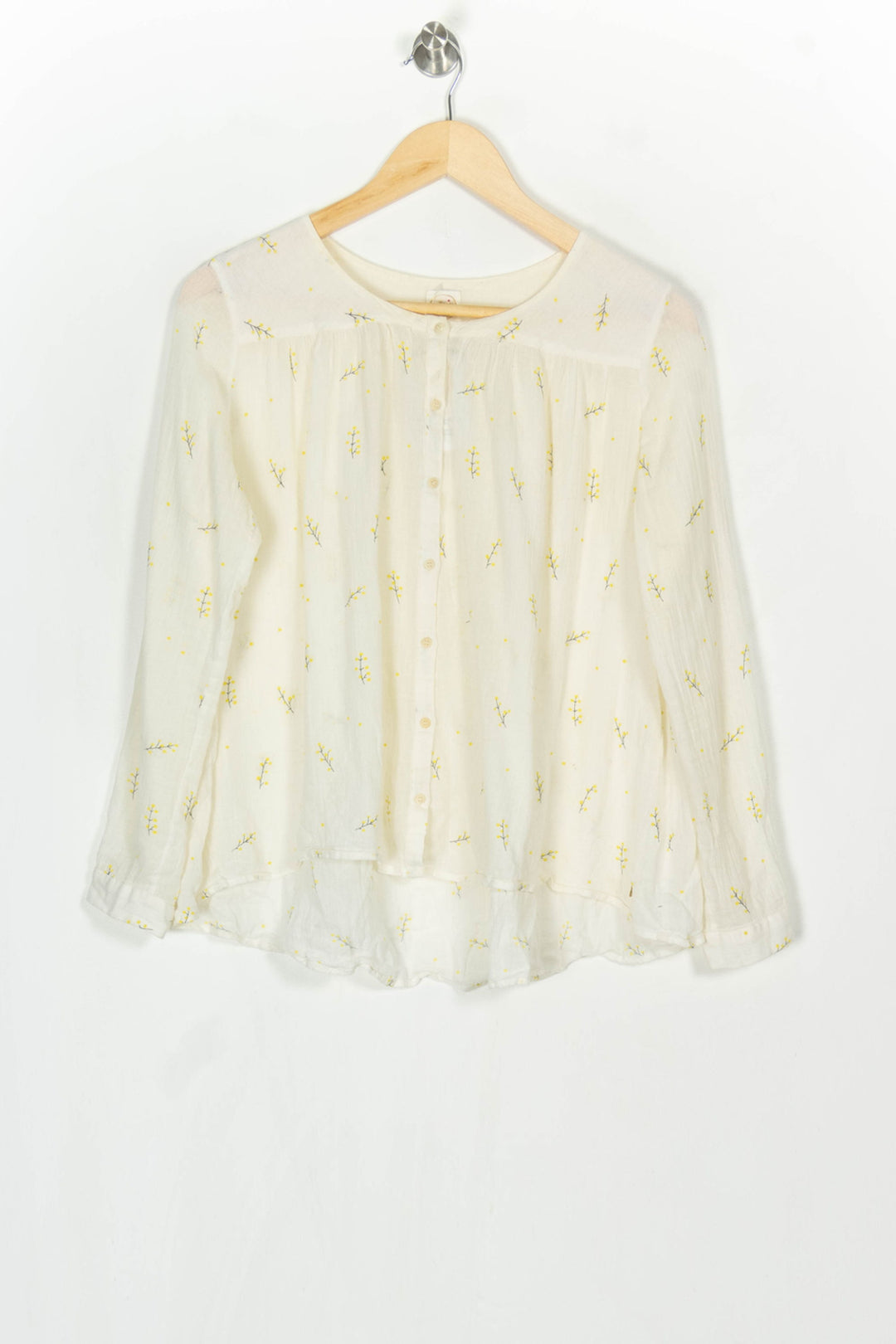 Blouse Écrue - Taille S/36 de la marque Des petits hauts | PARAD124171 - Vendu par Paradigme - Image 2