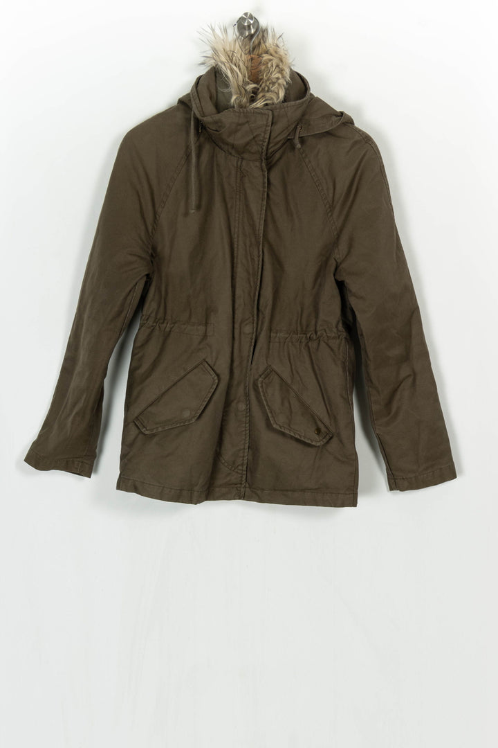 Parka Kaki - Taille XS/34 de la marque I.Code | PARAD124172 - Vendu par Paradigme - Image 2