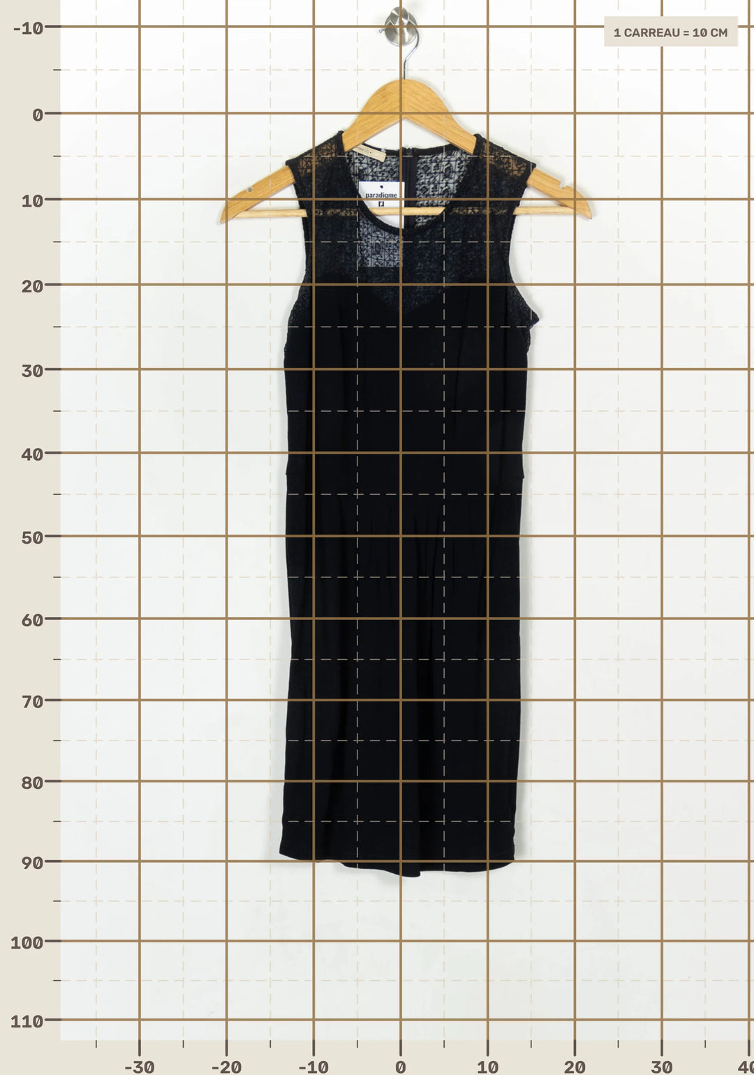 Robe Courte Noire - Taille S/36 de la marque Sessùn | PARAD124173 - Vendu par Paradigme - Image 4