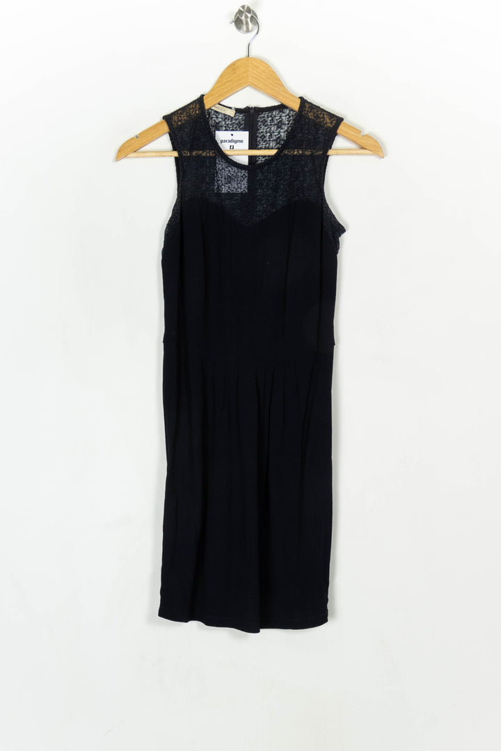 Robe Courte Noire - Taille S/36 de la marque Sessùn | PARAD124173 - Vendu par Paradigme - Image 2