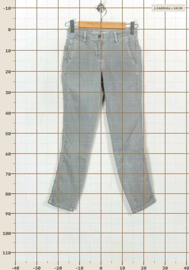 Pantalon Vert pâle - Taille XS/34 de la marque Sud express | PARAD124176 - Vendu par Paradigme - Image 4
