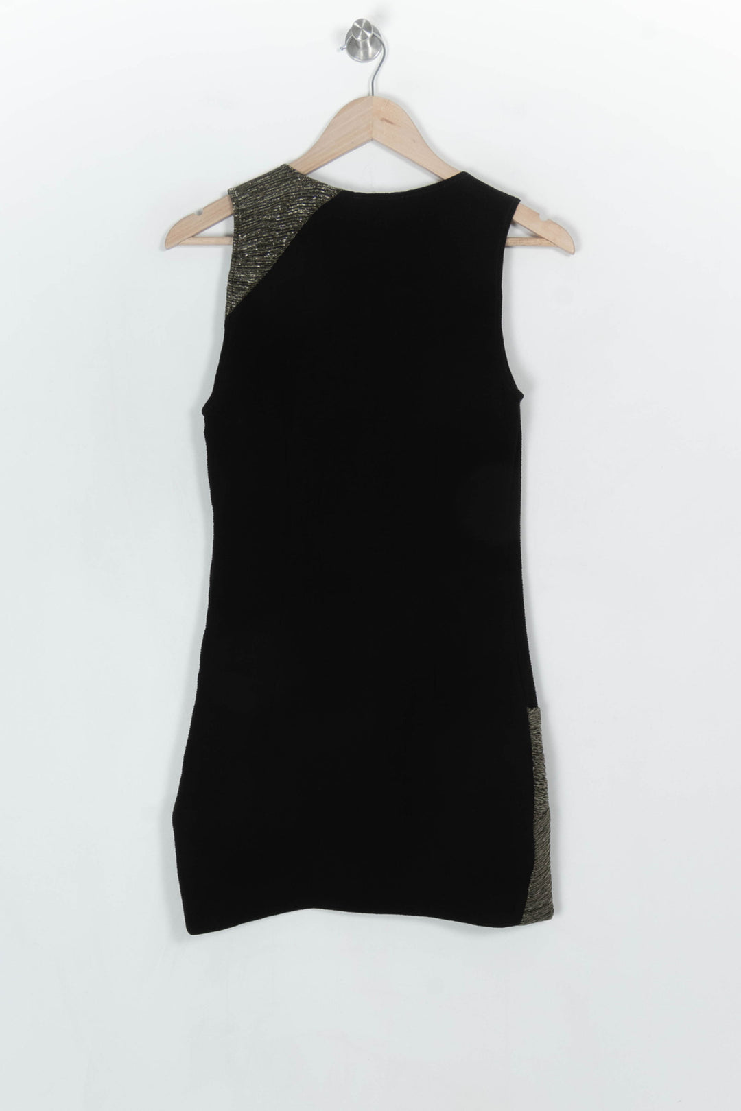 Robe Courte Noire et Dorée - Taille S/36 de la marque ba&amp;sh | PARAD124177 - Vendu par Paradigme - Image 5