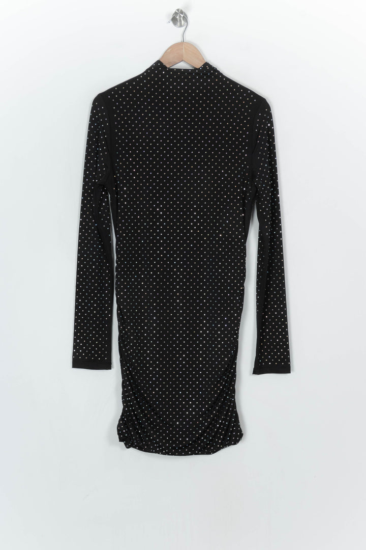 Robe Midi Noire - Taille XL/42 de la marque Maje | PARAD124179 - Vendu par Paradigme - Image 5