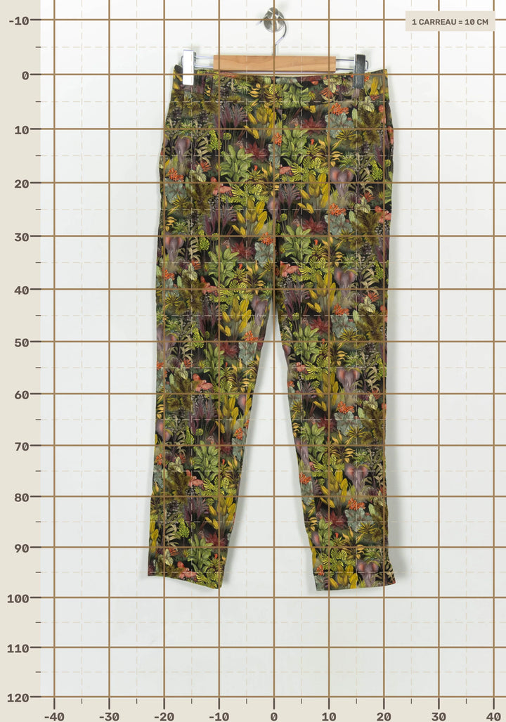 Pantalon Vert et Jaune - Taille L/40 de la marque La Fée Maraboutée | PARAD124189 - Vendu par Paradigme - Image 4